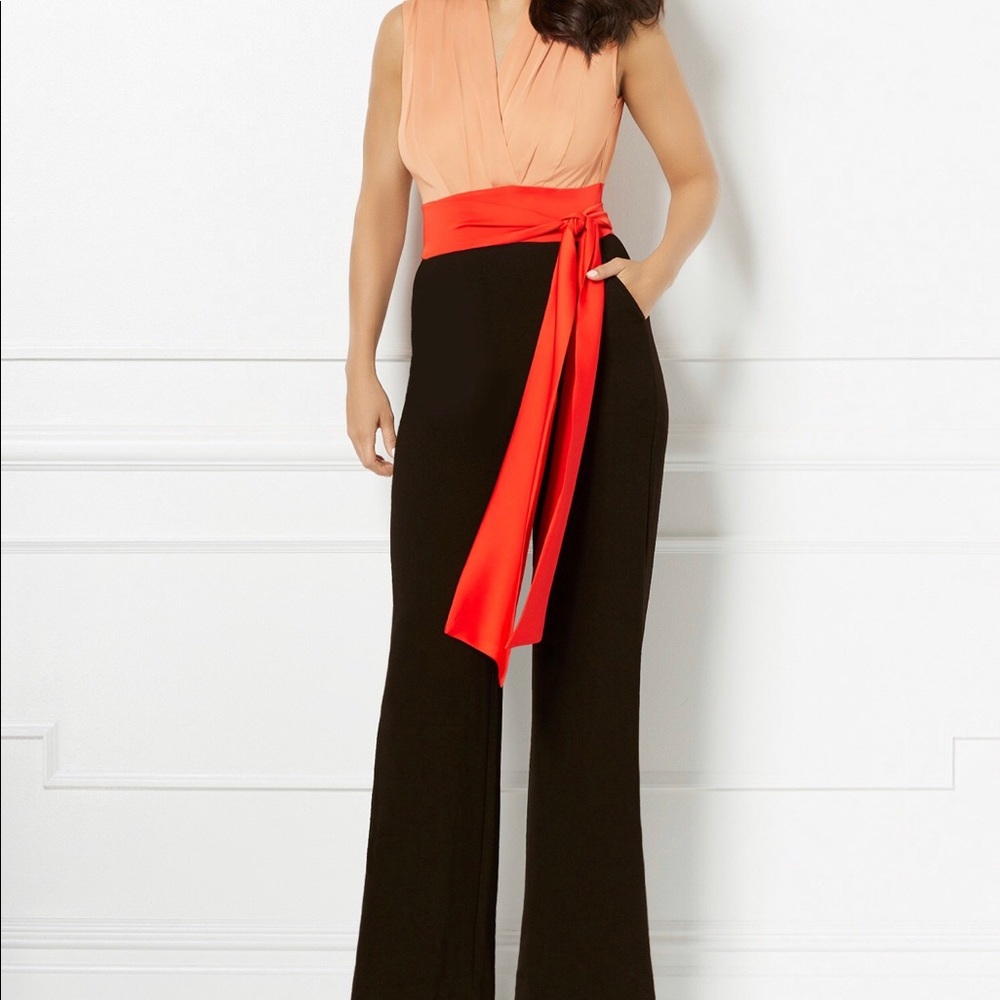 New York & Company Eva Mendez Chalina jumpsuit